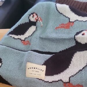 Akomplice Puffin Beanie in Seafoam Green